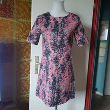 Pink Schlangenhaut Partykleid