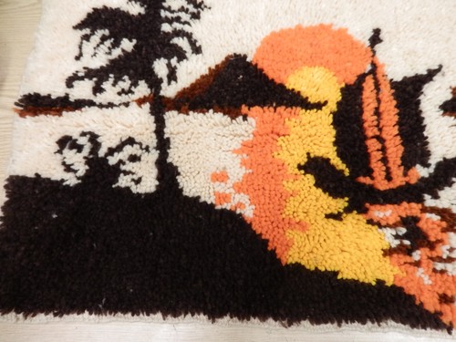 60er 70er wandteppich - 60er,