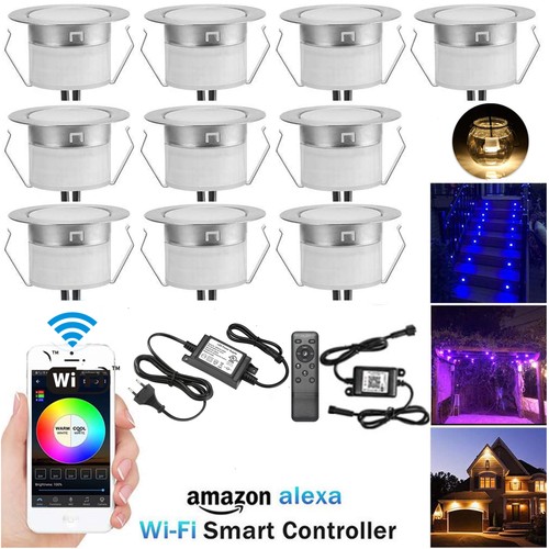10x rgbw wifi - Ø45mm, led