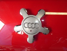 Audi Originale 4F0601165N  Nabenkappen Nabendeckel  gebraucht Silber Grau 1 Stk