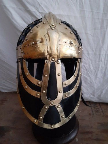 Dekorativ viking helm stahl - dekorativ,
