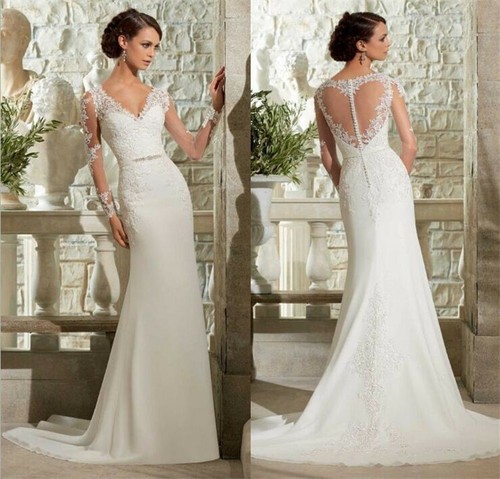 Mermaid spitze brautkleid - mermaid,