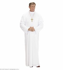 Kostüm papst pope weiß - papst,