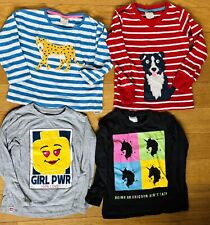 4x Top Gr. 104-110 116  Shirt Langarm Pulli Frugi Lego Zara Mädchen