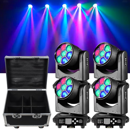 4pcs 7x40w rgbw 4in1 led - rgbw, wash