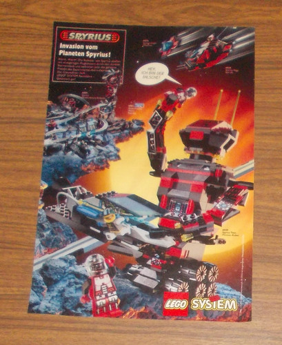 Seltene werbung lego space - seltene,