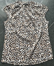 COMMA Damen Bluse T-Shirt Oberteil Top Gr.34 Freizeit Elegant Business Casual