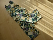 Zerres Sommerhose 38/40 Mehrfarbig Floralem Muster Neu