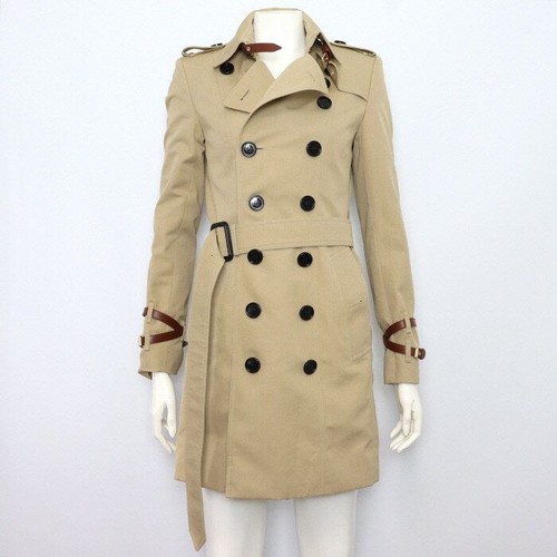 Burberry beige leder riemen - beige,