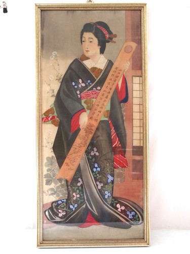 Seidenmalerei japan meiji - seidenmalerei,