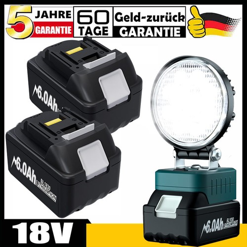 Für makita akku - akku, 6000mah