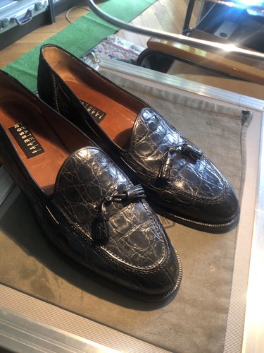 Original krokodil lederschuhe - original,