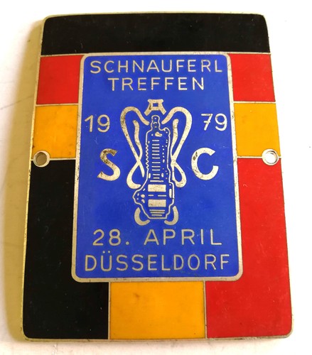 Plakette schnauferl treffen - plakette,