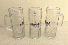 3 Glas-Bier-Krüge der