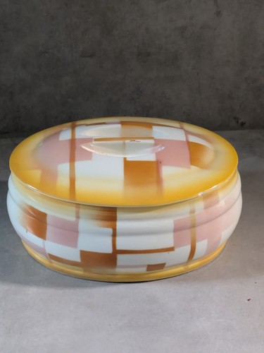Art deco deckeldose keksdose - deckeldose,