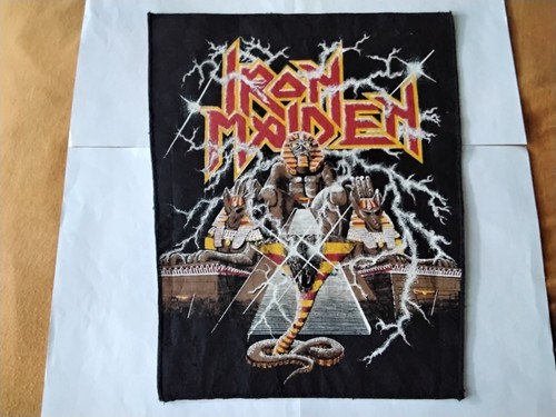 Iron maiden backpatch 1984 - maiden,