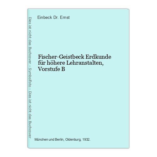 Fischer geistbeck erdkunde - fischer-geistbeck,