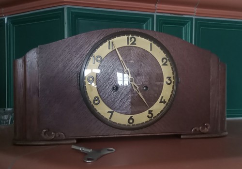 Alte mauthe buffetuhr kaminuhr - alte,