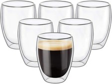 6x 350ml Doppelwandige Thermo