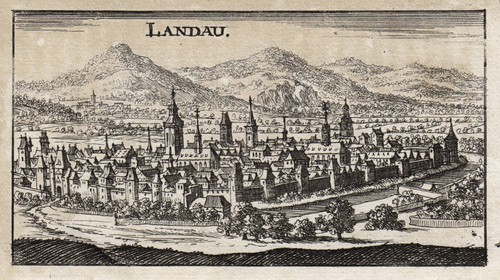 Landau pfalz gesamtansicht - landau,
