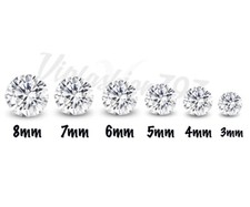 Ohrringe Silber 925, Zirkonia