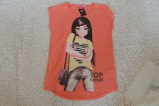 T-Shirt Shirt Tunika Mädchen Top Model Miju Gr. 140,164,176 Neu 