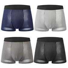 Herren Stylische Eis Seide