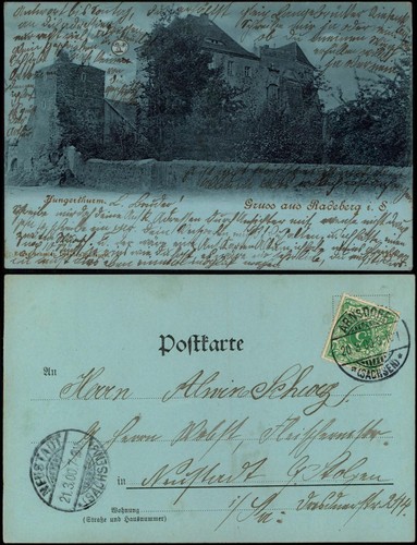 Ansichtskarte radeberg - ansichtskarte,