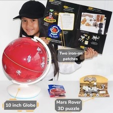 PlayShifu Interactive Science Kit - Orboot Mars Globe App Explore Planet Mars