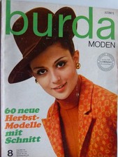 altes Burda Modeheft Ausgabe 8