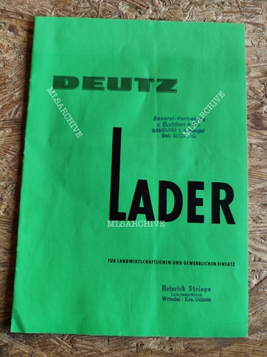 Deutz lader frontlader - lader,