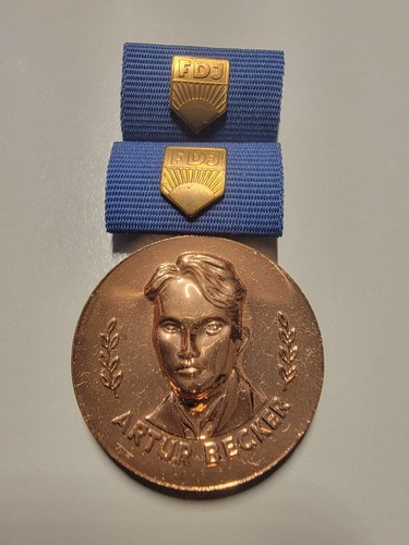Ddr fdj medaille - ddr,
