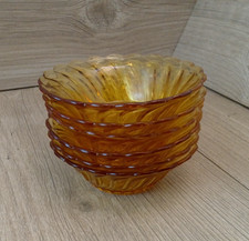 Braunglas Schalen Set 6