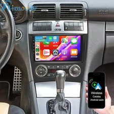 Android 15.0 Autoradio GPS Navi Carplay Für Mercedes Benz C-Klasse W203 CLK C209