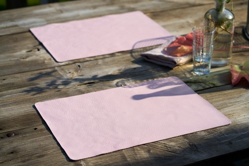 Leder tischset 33x46cm - leder,