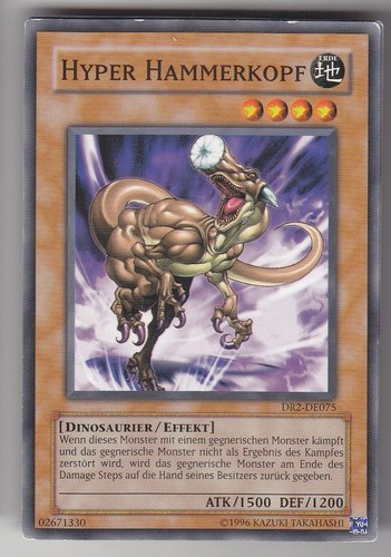 Hyper hammerkopf - yu-gi-oh,