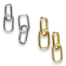 Kleine Doppel Creolen mit