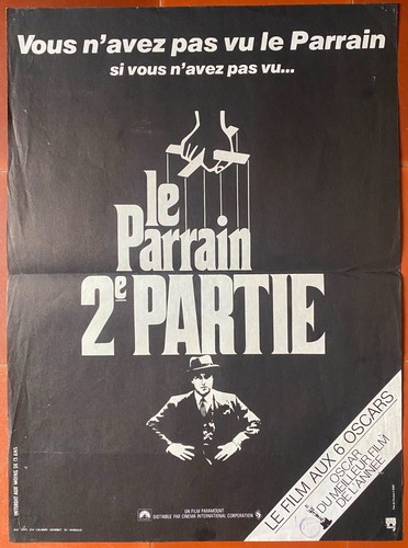 Plakat der pate - 2, godfather