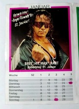 WWF 1995 Kalender Fan Club Germany Wrestling Bret Hart usw. WWE WCW ECW