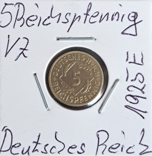 Reichspfennig 1925 e - reichspfennig,