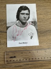 Original Autogramm Gerd Weber DFV DDR Olympia 76 SG Dynamo Dresden Unterschrift