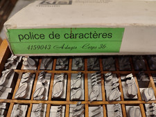 Adagio Corps 36 Bleischrift im