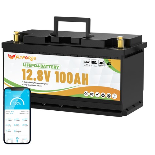 12v 100ah lithium batterie - 100ah,