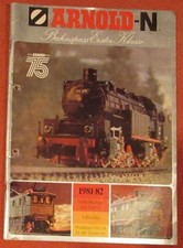 Spur N Kataloge-Sammlung Konvolut Arnold-Trix-Fleischmann für Sammler 1974-2001