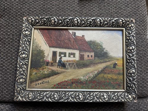 Altes ölgemälde bartels - altes,