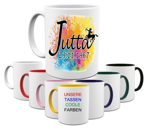 Personalisierte tasse mit - personalisierte,