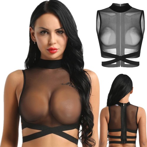 Damen transparent oberteile - de,