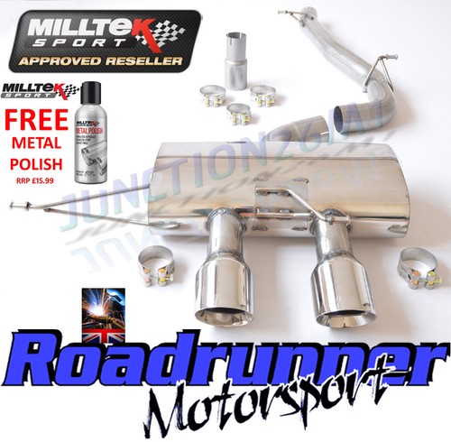 Milltek golf mk6 auspuff - r, 3"