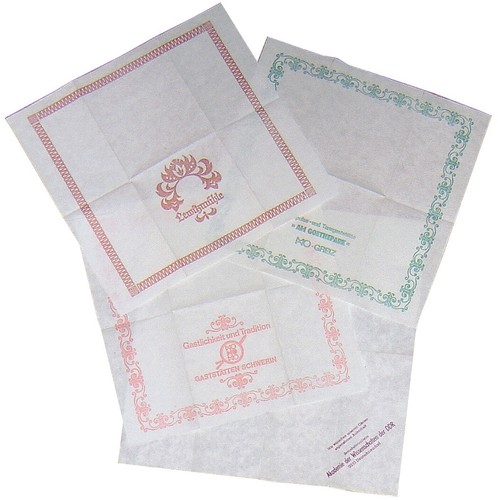 Ddr gaststätte servietten - ddr,