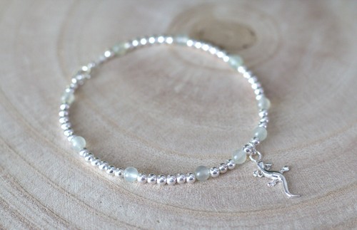 Neu jade und silber perlen - neu,